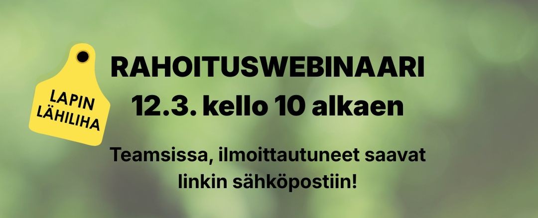 Rahoituswebinaari