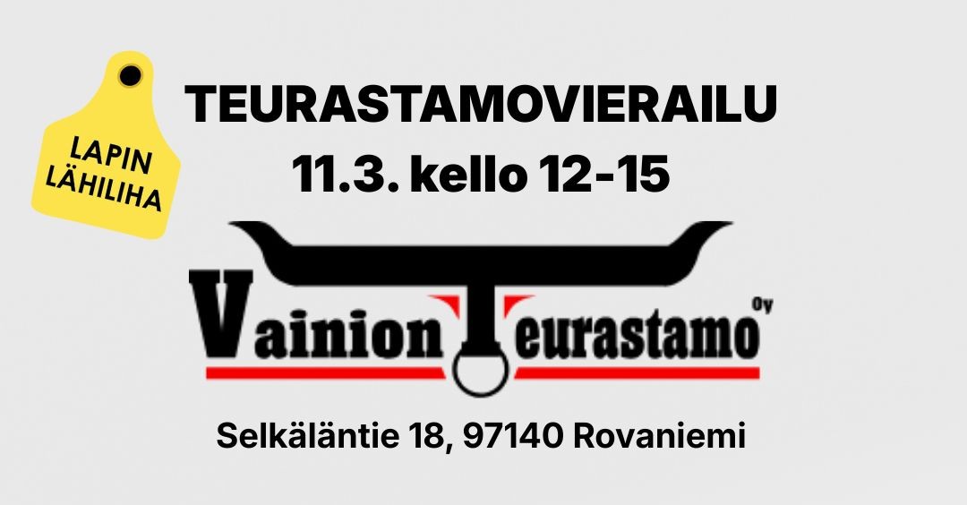 Vierailu Vainion teurastamolla