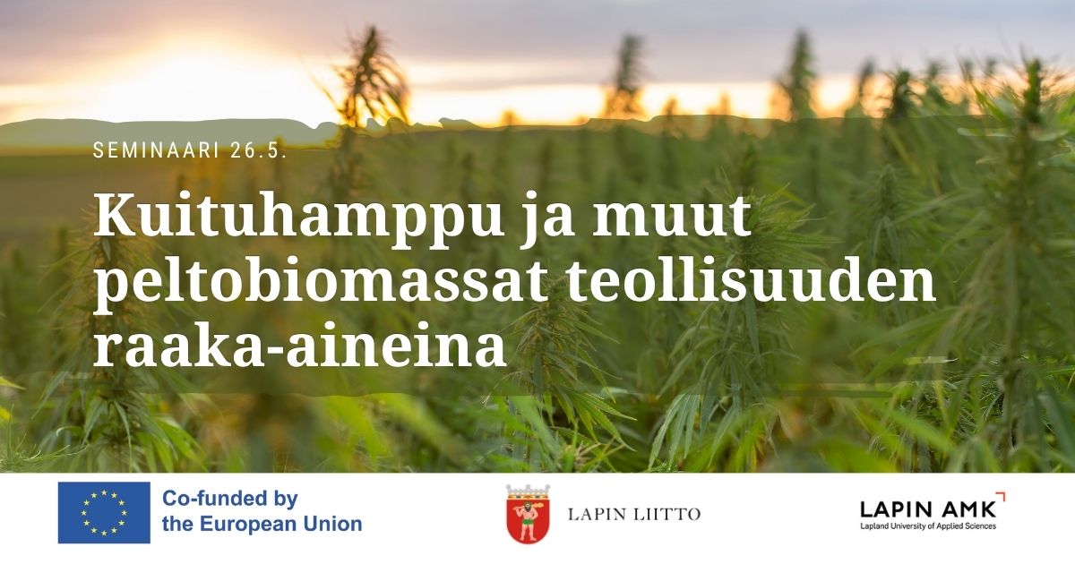 Kuituhampun ja muiden peltobiomassojen hyödyntäminen rakentamisessa sekä energia- ja viljelykäytössä